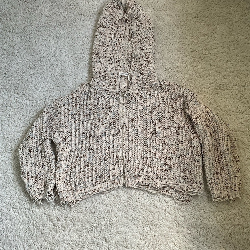 Miracle Chunky Knit Hooded Sweater